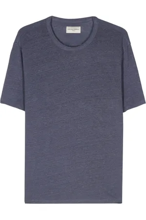 OFFICINE GENERALE Mélange shortsleeved T-shirt
