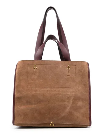 JÉRÔME DREYFUSS Medium Léon suede tote bag
