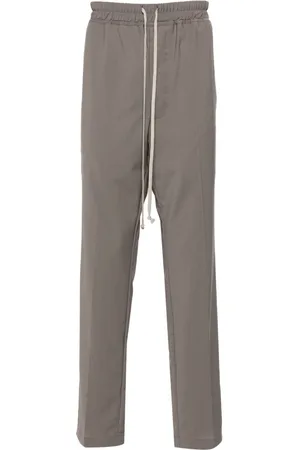 Rick Owens Drawstring Slim Long tapered trousers