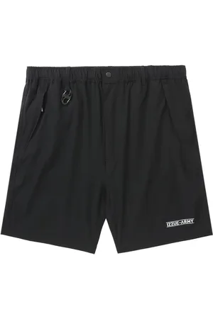 Izzue Mid-rise straight-leg shorts