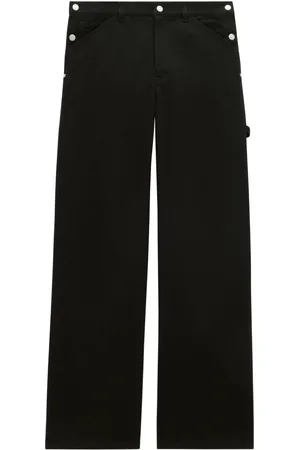 Courrèges Sailor wide-leg cotton trousers