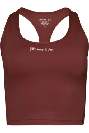 Sporty & Rich Runner Script tank top
