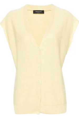 Fabiana Filippi Sequined V-neck vest