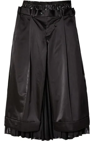 JUNYA WATANABE Cropped pleated trousers