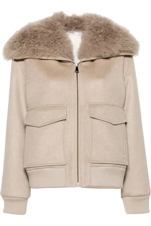 LISKA Cashmere bomber jacket