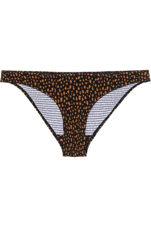 Totême Smocked bikini bottoms