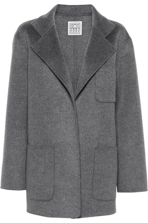 Totême Notched-lapels mélange jacket