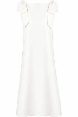 Carolina Herrera Tie-strap shift dress