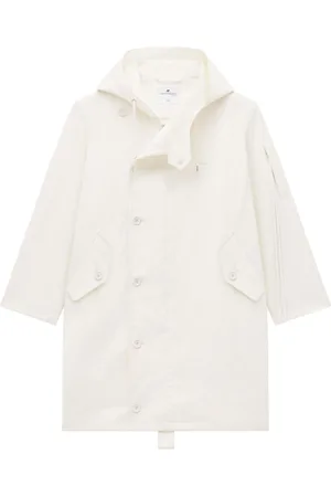 Courrèges Stretch-cotton hooded parka