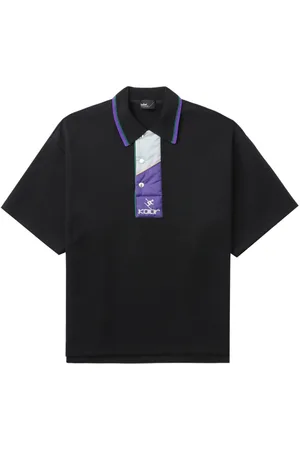 Kolor Logo-embroidered polo shirt