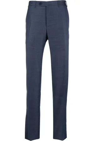 CANALI Mid-rise straight-leg trousers