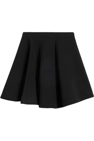 Ami Virgin-wool skater skirt