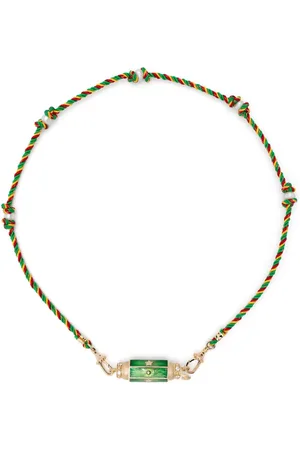 Marie Lichtenberg 14kt yellow Baby Locket diamond necklace