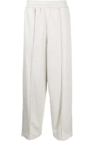 FIVE CM Elasticated-waist straight-leg trousers