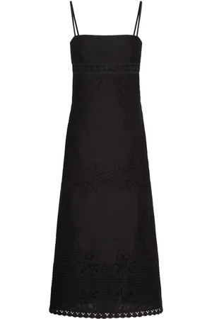 VALENTINO GARAVANI Cotton midi dress