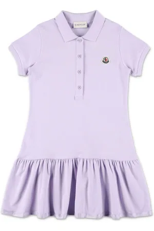 Moncler Logo-patch piqué polo dress