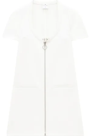 Courrèges Holistic zip-up minidress