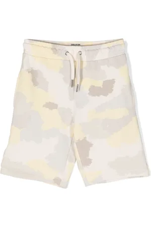 Zadig & Voltaire Camouflage-print cotton track shorts