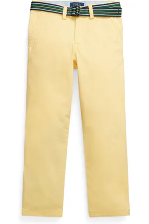 Ralph Lauren Belted straight-leg chinos