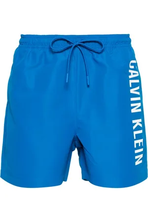 Calvin Klein Logo-print swim shorts