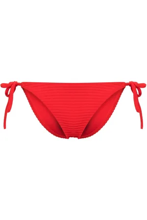 Calvin Klein Ribbed-knit bikini bottoms