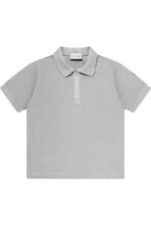 Moncler Logo-patch cotton polo shirt