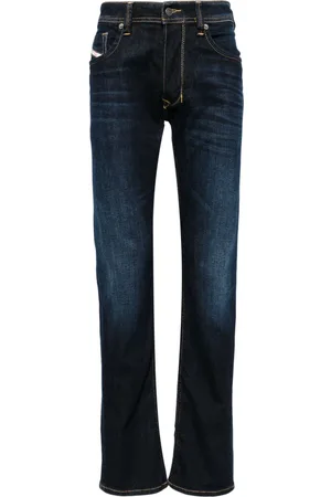 Diesel 1985 Larkee 009zs mid-rise straight-leg jeans
