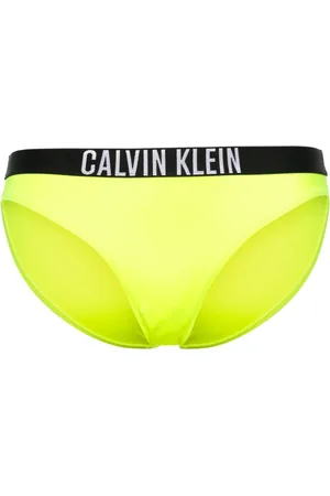 Calvin Klein Logo-waistband bikini bottoms