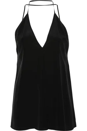 Totême V-neck spaghetti-straps top