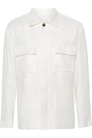 LARDINI Twill shirt jacket