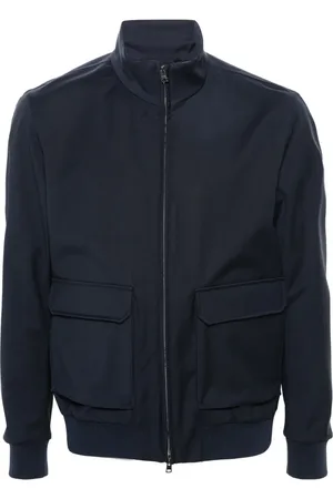 HERNO Virgin-wool bomber jacket