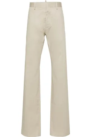 Dsquared2 Mid-rise twill chino trousers