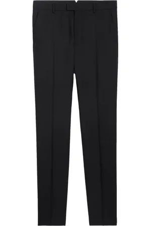 Ami Twill tapered-leg trousers