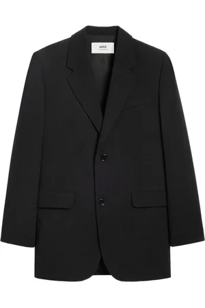 Ami Single-breasted virgin wool blazer