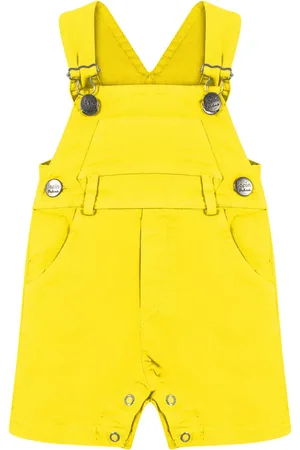Lapin House Multi-pocket cotton overalls