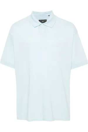 Y-3 Logo-rubberised cotton piqué polo shirt