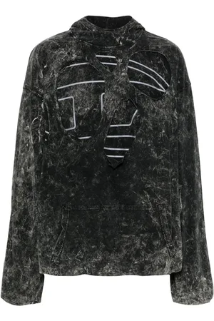 Diesel S-Mar-Peeloval cotton hoodie