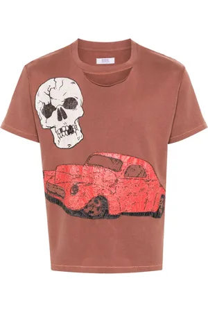ERL Skull-print cotton T-shirt
