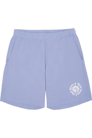 Sporty & Rich Monte Carlo cotton track shorts