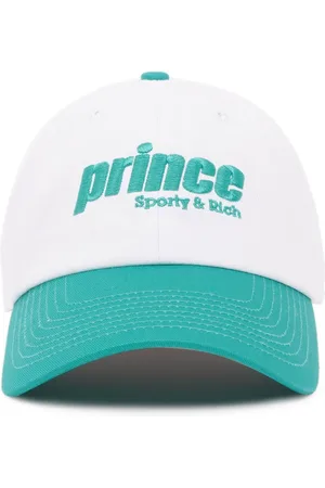 Sporty & Rich Prince Sporty embroidered cotton cap