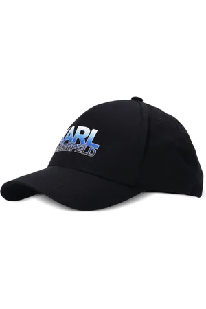 Karl Lagerfeld Logo-print cotton-blend baseball cap