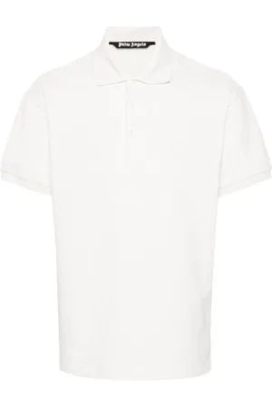 Palm Angels Embroidered-logo polo shirt