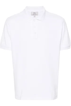 Woolrich Logo-print cotton polo shirt