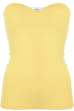 AMIR SLAMA Strapless tube top