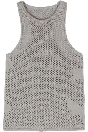 REMAIN Helena crochet-knit tank top