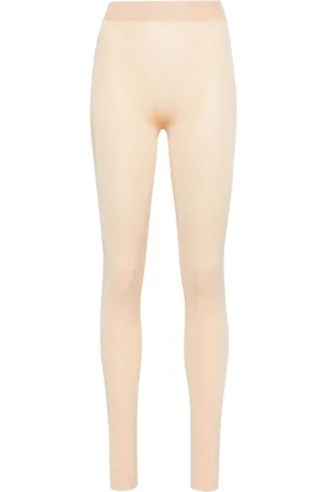 Fabiana Filippi High-waist ribbed-knit leggings