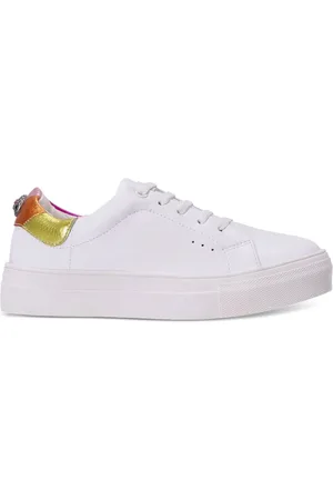 Kurt Geiger Mini Laney faux-leather sneakers