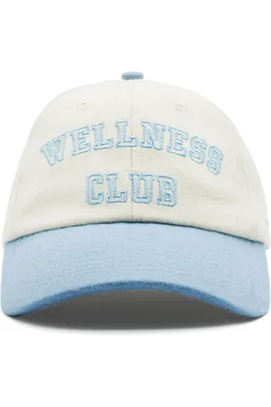 Sporty & Rich Logo-embroidered cotton-twill baseball cap