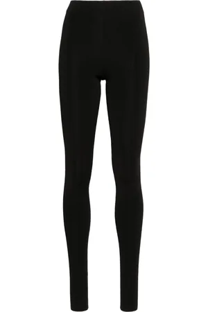 Fabiana Filippi High-waist ribbed-knit leggings