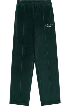 Sporty & Rich Faubourg velour track pants